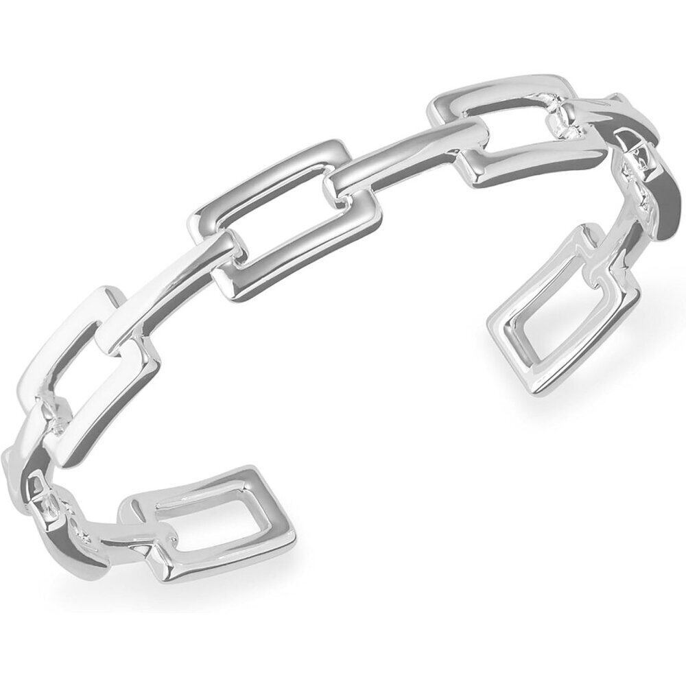 Women's Silver Huxley Cuff Bracelet Adjustable Bracelet High Polish Plating
